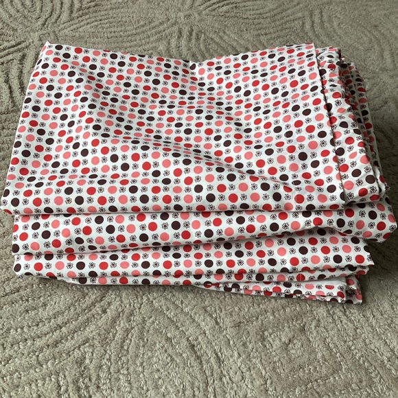 LAND OF NOD *4 Panels* 50"x63" Polka Dot Spotty Curtains Lined - Picture 2 of 11